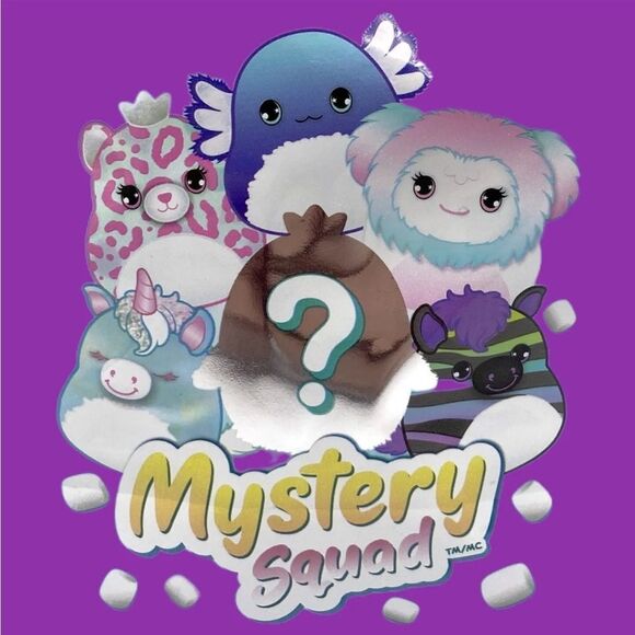 Squishmallows Mystery Squad Blind Bag Series 2 Scented Soft Pillow Plush Toy 5" - Picture 1 of 6